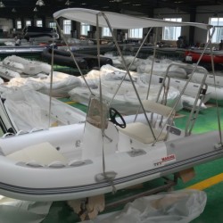 Inflatable Motor Boat (3.5m, fiberglass hull)