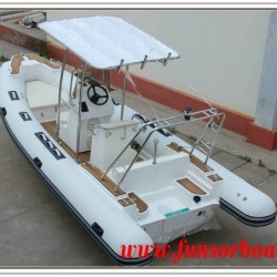 5.8m FRP Boat with Inflatable Tube
