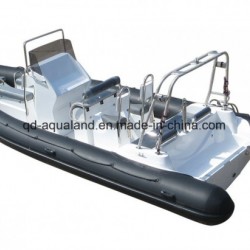 Aqualand 25feet Rigid Infatable Rescue Patrol Diving/Rib Motor Boat (RIB750B)