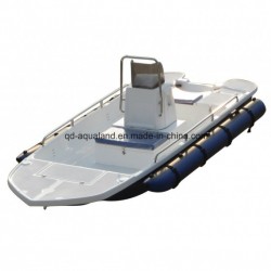 Aqualand 13feet 4m Fiberglass Motor Boat /Rib Fishing Boat (130)