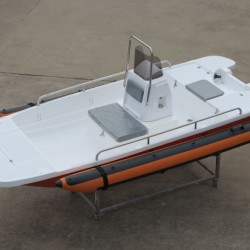Aqualand 13feet Fiberglass Fishing Boat /Sports Rib Motor Boat (130)
