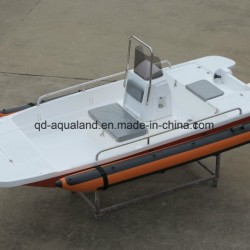 Aqualand 13feet Motor Fishing Boat/Fiberglass Bass Boat /Rib Boat/Rescue (130)