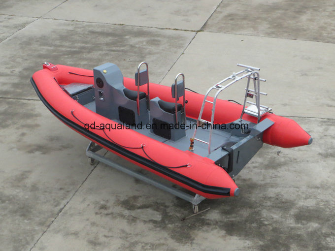 Aqualand 19feet 5.8m Rigid Inflatable Diving Boat/Rib Boat (rib580t) Image1