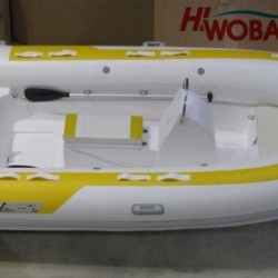 3.8m PVC Tube/Fiberglass Hall Rigid Inflatable Boat