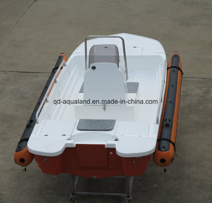 Aqualand 13feet 4m Fiberglass Fishing Boat/Rib Motor Boat (130 Image1