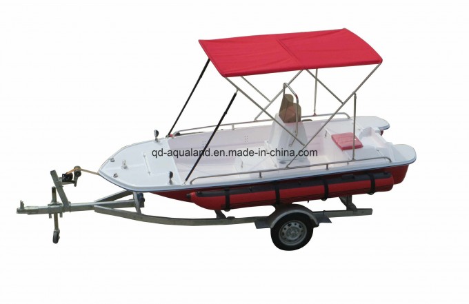 Aqualand 13feet Fiberglass Fishing Boat/Rib Motor Boat (130) Image1