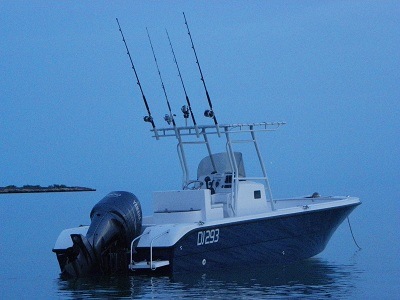 24FT 7.2m Fiberglass Center Console Fishing Boat Image1