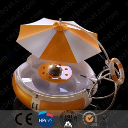 Fiberglass BBQ Rowing Boat with Ce Certificate