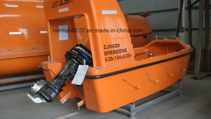 Marine 6persons Rescue Boat, Solas Fiberglass Rescue Boat Image1