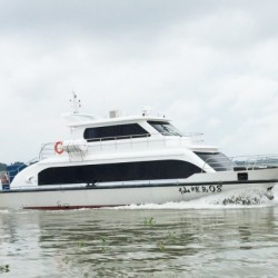 Hq2000b Steel Fiberglass Passenger Boat 88 Persons