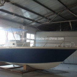 8.5m Fiberglass Motor Boat with Teak Floor