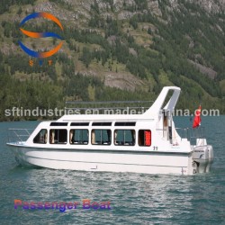 14.28m China Fiberglass FRP Passenger Speed Pleasure Fishing Motor Boat