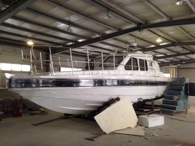 Factory Sale 40FT Police Boat Made of Fiberglass Image1