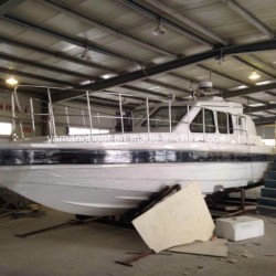Factory Sale 40FT Police Boat Made of Fiberglass