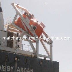 Launching Appliance and Fiberglass Free Fall Life Boat Lifesaving