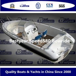 Fiberglass Boat of Speed580 Bowride
