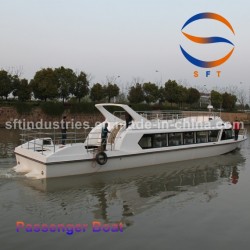 22m China Fiberglass FRP Ferry Pleasure Passenger Boat