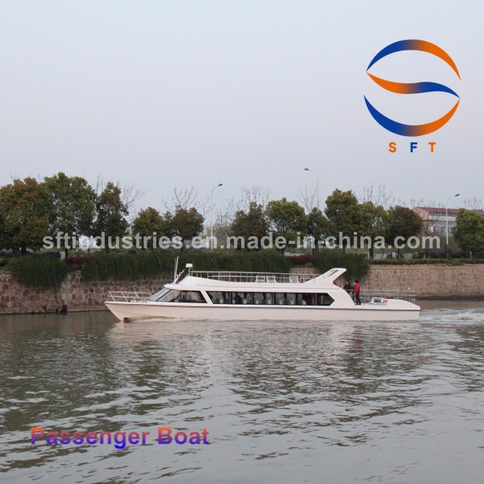 22m Passenger Ferry Traffic Boat with Fiberglass Boat Body Image1