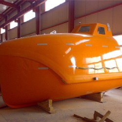 Iacs 20 Persons Marine Fiberglass Free Fall Life Boat