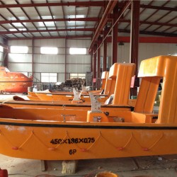25knots High Speed Fiberglass Rescue Boat for Life Saving