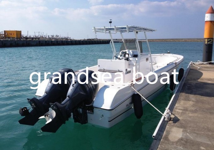 Speed Fiberglass Cabin Fishing Boat for Sale Image1