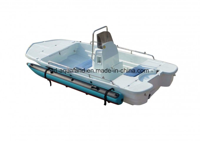 Aqualand 4m 13feet Dinghy/Fiber Glass Fishing Boat/Motor Boat (aqualand 130)) Image1