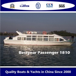 18m Fiberglass Boat for Passengers