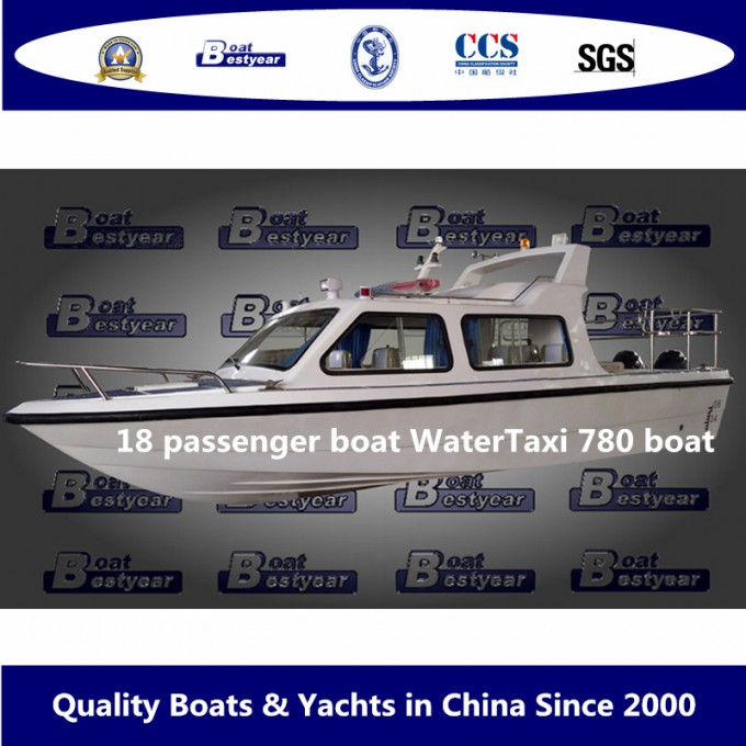 Bestyear 18 Passenger Boat Watertaxi 780 Boat Image1