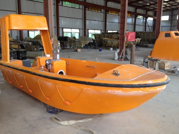 4.5 Meters Rescue Fiberglass Boats for Sale Image1