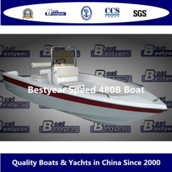 Fiberglass Fishing Boat-Speed480B