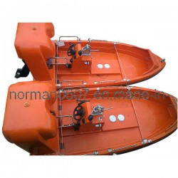 4.5m Solas Marine Fiberglass Rescue Boat, China Lifesaving Boat Prices