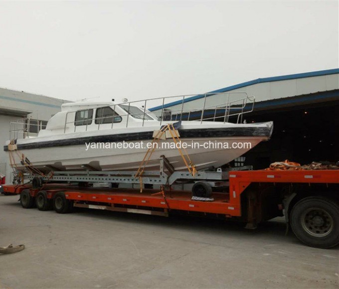 40FT High Speed FRP Military Rescue Patrol Pilot Working Boat Image1