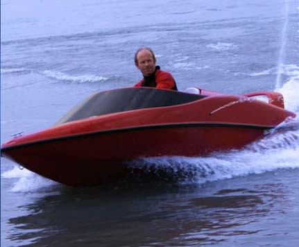 4 Stroke 2 Seats 1400cc Engine Speed Boat Image1