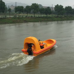 Iacs Marine Life Saving Equipment 9 Persons Fast Rescue Boat with Diesel Engine (FRC)