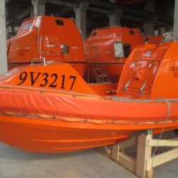 Iacs Approvals 4.0m 6 Men GRP Rescue Boat C/W Single Arm Davit
