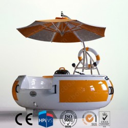 BBQ Donut Boat Powered by DC Electricity