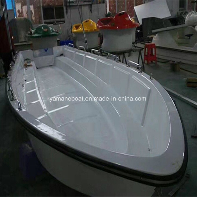 6.1m Fiberglass Pilot Patrol Work Boat for Police Image1