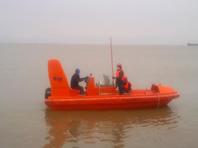 Solas Marine Life Saving Equipment 6 Persons Fast Rescue Boat with Outboard Motor Image1