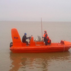 Solas Marine Life Saving Equipment 6 Persons Fast Rescue Boat with Outboard Motor