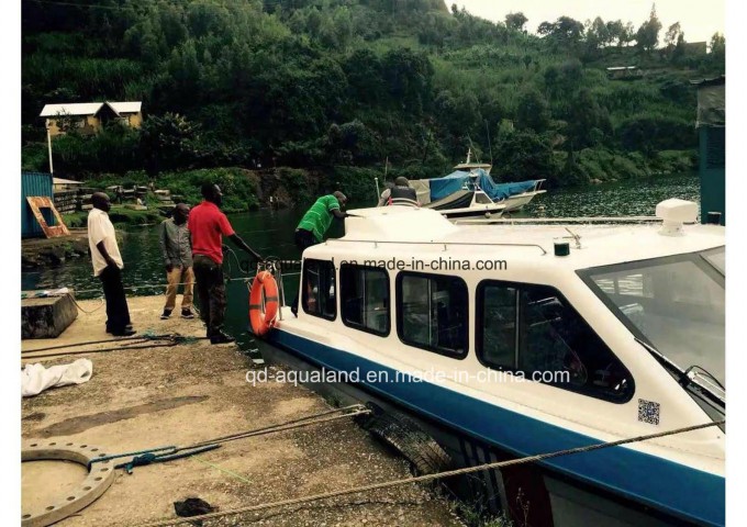 Aqualand 25 Feet 7.6m / Fiberglass Cabin Ferry Boat/Water Taxi (760) Image1