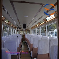 18m Big Passenger Pleasure Fiberglass Ferry FRP Boat