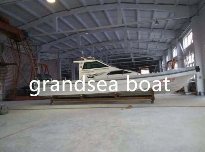 New Design Fiberglass Fishing Boat for Sale Image1