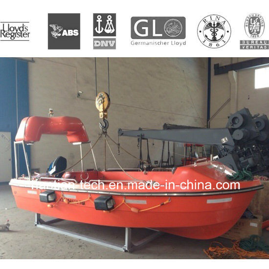 Solas 6person Fiberglass Rescue Speed Boat for Lifesaving (HT-R43) Image1