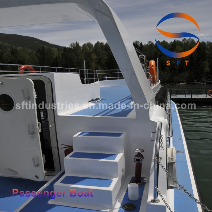 18m China Fiberglass FRP Ferry Traffic Passenger Boats Image1