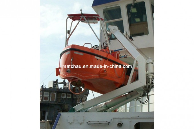Fast Speed 6 Man Rescue Boat with C Type Davit Image1