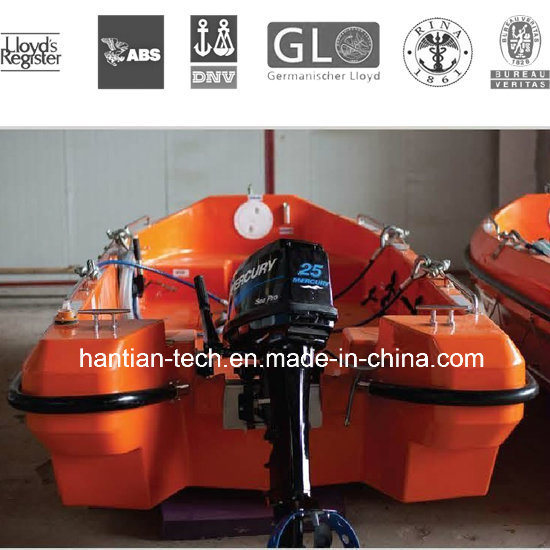 Fiberglass Anti-Fire Rescue Marine Boat for 6p Image1