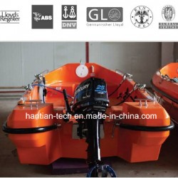 Fiberglass Anti-Fire Rescue Marine Boat for 6p