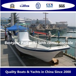 Bestyear Panga 31 Boat with Center Console for Fishing