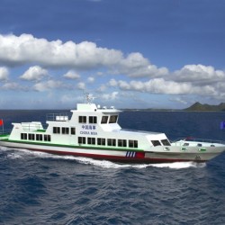 Hq2900 Fiberglass Coastal Patrol Vessel Ship 40 Seats