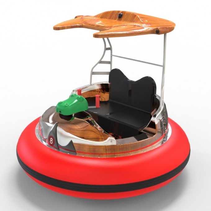 Round Bumper Boat for Water Park Image1